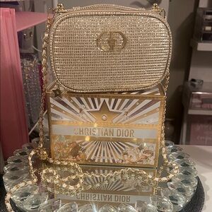 Dior Gold Holiday Pouch